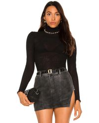 Only Hearts Purl Edge Turtleneck - Black