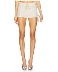 BY.DYLN - Emmeline Micro Shorts - Lyst