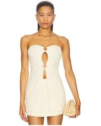 Devon Windsor - Joy Top en Cream - Lyst
