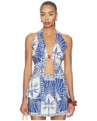 Seven Wonders - Joanna Open Front Halter Top - Lyst