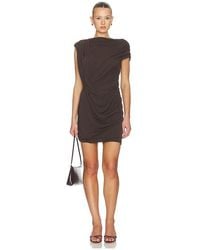 Entire studios - Twist Mini Dress - Lyst