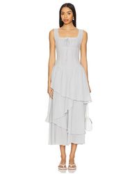 Free People - Midi-Kleid Free-Est - Lyst