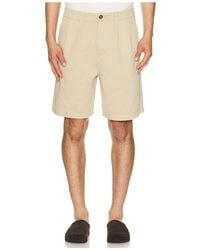 Rhythm - Double Pleat Twill Short - Lyst