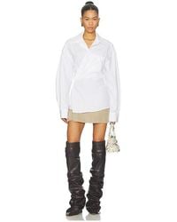 Alexander Wang - Pre-Styled Mini Wrap Dress - Lyst