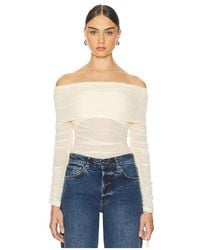 SOVERE - Rise Mesh Top - Lyst