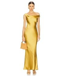 Norma Kamali - Maria Drop Shoulder Gown - Lyst