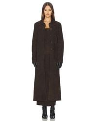 SRG - Bruno Suede Coat - Lyst