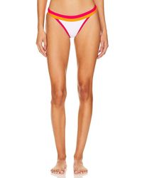 MILLY - Cabana Amalfi Color Block Bikini Bottom - Lyst