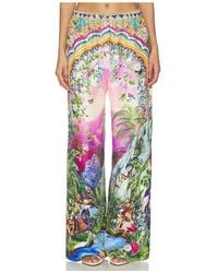 CAMILLA - Button Front Lounge Pant - Lyst