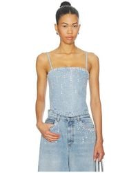 GIUSEPPE DI MORABITO - Denim Top - Lyst