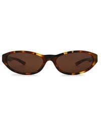 Balenciaga - Neo Round Sunglasses - Lyst