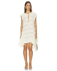 AKNVAS - Vestido Nora En Color Crema Talla (También En 2, 4, 6, 8, 10, 12) - Lyst