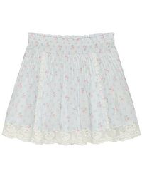 LoveShackFancy - Tween Solena Skirt - Lyst