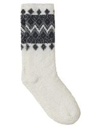 Barefoot Dreams - Cozychic Fair Isle Sock ソックス - Lyst