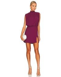 Amanda Uprichard - Franny Mini Dress - Lyst