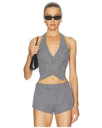 Nakedvice - The Staten Stripe Vest - Lyst