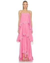 Elliatt - Miri Tiered Gown - Lyst