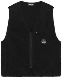 Pleasures - Infinite Sherpa Fleece Reversible Vest - Lyst