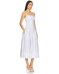 floral print midi dress for women Sea Cornelia Floral Print Midi Dress
