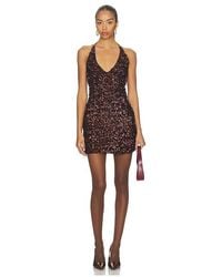 SNDY'S - Asher Sequin Mini Dress - Lyst