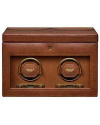 Wolf - Brogue Double Winder With Storage - Lyst