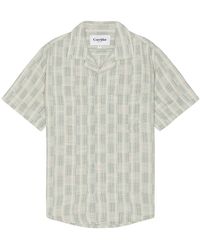 Corridor NYC - Check Jacquard Short Sleeve Shirt - Lyst
