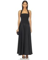 Runaway the Label - Odina Square Neck Maxi Dress - Lyst