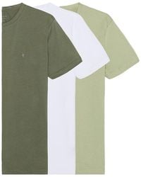 AllSaints - Camiseta brace - Lyst
