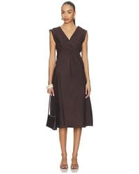 strapless open back dress Free People Party Crasher Midi Slip BlackCombo / S main image 1