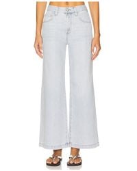 Pistola - Jadyn Petite Low Slung Palazzo Jeans - Lyst