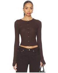 Michael Lauren - Vesca Snap Front Tee - Lyst