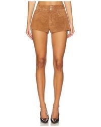 Blank NYC - Suede Hot Short - Lyst