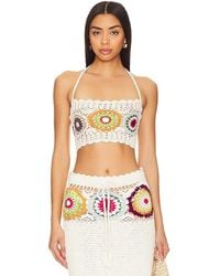 Lovers + Friends - Kestrel Crochet Top - Lyst