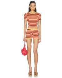 superdown - Rumera Knit Short Set - Lyst
