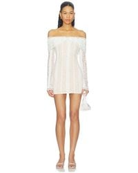 MORE TO COME - Annabelle Off Shoulder Mini Dress - Lyst