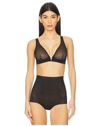 Commando - Chic Mesh Plunge Underwire Bra - Lyst