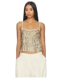 Alice + Olivia - Nicolette Allover Sequin Tank - Lyst