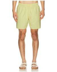 Lacoste - Mid Length Swim Trunk - Lyst