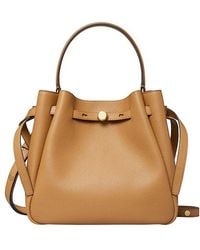 Tory Burch - Bolso Hebilla Romy En Color Bronce Talla - Lyst