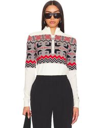 Perfect Moment - Nordic Half Zip Sweater - Lyst