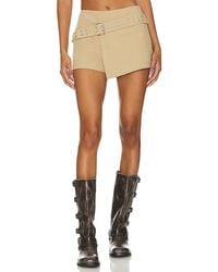 Lovers + Friends - Falda-Pantalón Remy En Color Neutral Talla (También En M, S, Xl, Xs, Xxs) - Lyst