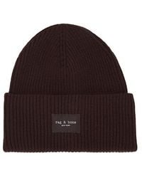 Rag & Bone - Blake Wool Blend Beanie - Lyst