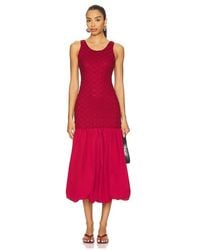Bardot - X Revolve Melody Lace Poplin Maxi Dress - Lyst