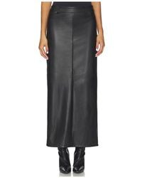 ALL THE WAYS - Kayla Faux Leather Skirt - Lyst