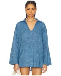 Seafolly - Longline Beach シャツ - Lyst