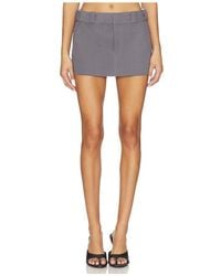 Alexander Wang - Mid Rise Workwear Skort - Lyst