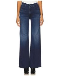 Mother - The Hustler Roller Sneak Jeans - Lyst