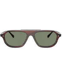 Oliver Peoples - Estin Irregular Sunglasses - Lyst