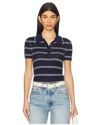 Jonathan Simkhai - Poloshirt Mit Kurzen Ärmeln Matty - Lyst
