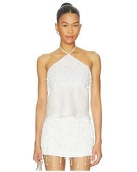 Asta Resort - Rosanna Hand Beaded Camisole - Lyst